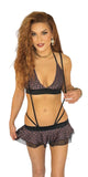 W1321 - DESIGNER TUTU SKIRT SET WITH THONG
