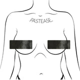 Pastease Dash: Liquid Black Bar Nipple Pasties