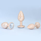 DIAMOND SHAPED ANAL PLUG WITH JEWEL