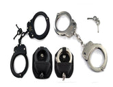 DOUBLE LOCK HANDCUFFS WITH POUCH