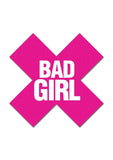 Peekaboo Bad Girl Pasties - Black/Pink