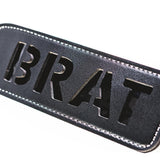 SEI MIO Mark My Words Brat/Slut Double-Sided Impression Paddle