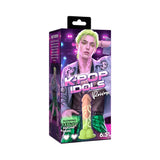 K Pop Reiven Glow in the Dark Silicone Dildo with Balls