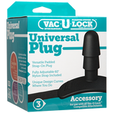 Vac-U-Lock Black Universal Plug