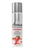 JO Aromatix Strawberry Scented Massage Oil 4 oz.