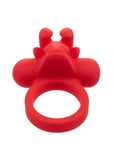 Silicone Rechargeable The Matador Cock Ring - Red