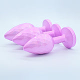 DIAMOND SHAPED ANAL PLUG WITH JEWEL