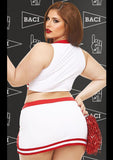 GAMEDAY HOTTIE 4PC SET RED/WHITE