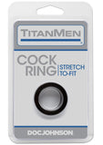 TitanMen - Cock Ring Black