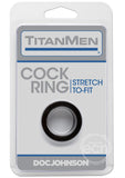 TitanMen - Cock Ring Black