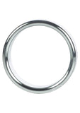 Alloy Metallic Cock Ring - Large - 1.75in - Silver