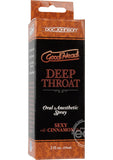 GoodHead Deep Throat Oral Anesthetic Spray 2oz