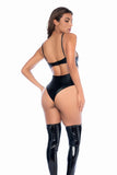 Street to Seduction Wet Look Bodysuit
