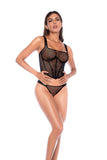Street to Seduction Caged Net Top Set