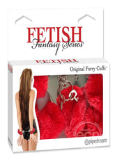 Fetish Fantasy Series Furry Cuffs - Red
