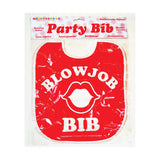 Candyprints Party Bib Blow Job - Red
