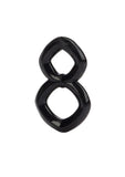 Crazy 8 Cock Ring - Black