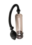 Pump Worx Beginner's Power Pump Advanced Penis Pump - Smoke And Black