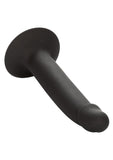 Silicone Slim Anal Stud - Black