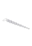 Platinum X 10 Anal Beads - Silver