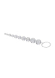 Platinum X 10 Anal Beads - Silver