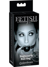 Fetish Fantasy Series Limited Edition Beginner's Ball Gag Black