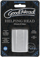 GoodHead Helping Head Masturbator - Clear