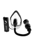 Fetish Fantasy Extreme Vibrating Pussy Pump with Remote Control - Clear and Black