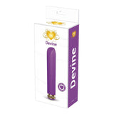Devine Chrome Accent Mini Wand – Purple