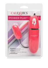 Power Play Playful Bullet with Wired Remote Control- Pink