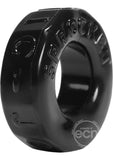Oxballs Atomic Jock Sprocket Super Stretchy Cock Ring 2.8in- Black
