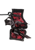 Scandal Corset Cuffs - Red