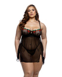 Roma Cherry Delight Babydoll 2PC Set