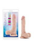 Au Naturel Mister Perfect Dildo with Balls 8.5in - Vanilla