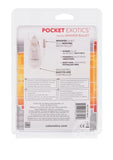 Pocket Exotics Warming Whisper Bullet - Silver