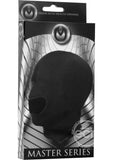 Master Series Blow Hole Open Mouth Spandex Hood - Black