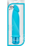 Luxe Purity Vibrating Silicone Dildo 7.5in
