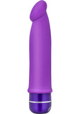 Luxe Purity Vibrating Silicone Dildo 7.5in