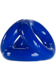 Oxballs Atomic Jock Tri-Sport 3-Ring Cocksling - Blue(discontinued)