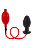 Expandable Butt Plug - Black/ Red