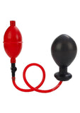 Expandable Butt Plug - Black/ Red