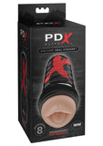 PDX Elite Air Tight Oral Stroker Beige/Black