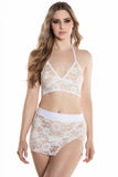 5013 Lace Skirt Set