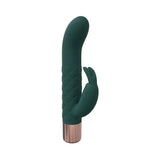 LoveLine Devotion 10 Speed Mini-Rabbit Silicone Rechargeable Waterproof Forest Green