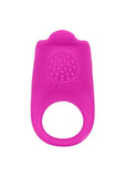 Silicone Rechargeable Teasing Enhancer Cockring Waterproof Pink