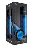ZOLO Blowpro Vibrating Simulator Masturbator with Bullet - Blue/Black
