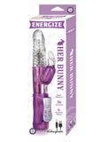 Energize Her Bunny 1 Dual Motor Rechargeable Rabbit Vibrator - Purple