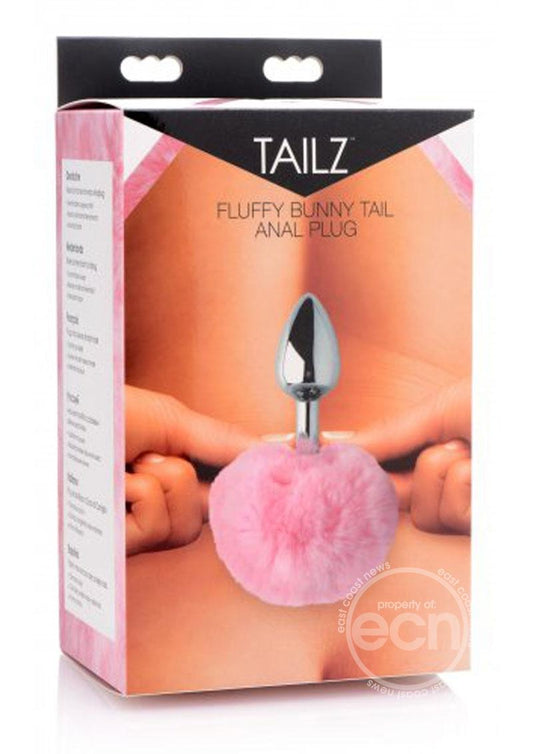 Tailz Fluffy Bunny Tail Anal Plug - Pink5