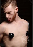 Master Series Plungers Silicone Nipple Suckers - Black