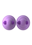 Fantasy For Her Silicone Vibrating Nipple Suck Hers Waterproof 2in - Purple